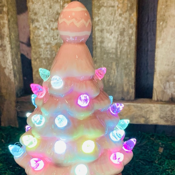 Mr. Christmas Pink Light Up Easter Tree - Picture 1 of 7